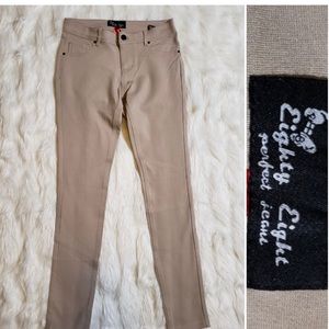 Women’s Brown Perfect Stretch Jeans/Leggings by Eighty Eight size L